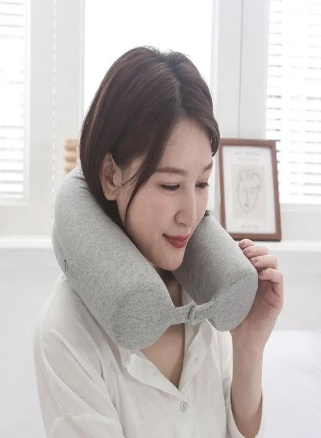 VATTU Twist Memory Foam Travel Pillow for Neck, Chin, Lumbar and Leg Support, Adjustable, Bendable Roll Pillow, 10-255 Characters - Image 5