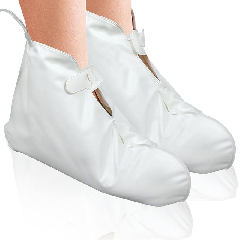 ForPro Professional Collection حذاء ساخن محترف من مجموعة فور برو، دافئات قدم كهربائية مرطبة للعلاجات في السبا، إعدادات حرارة مزدوجة، 1-زوج - Image 1