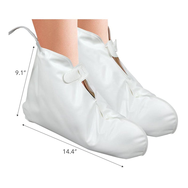 ForPro Professional Collection حذاء ساخن محترف من مجموعة فور برو، دافئات قدم كهربائية مرطبة للعلاجات في السبا، إعدادات حرارة مزدوجة، 1-زوج - Image 3