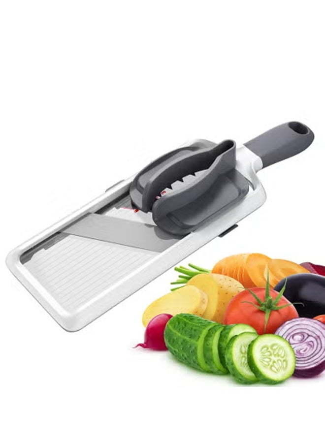 Multi-Functional Vegetable Cutter – Mandoline Slicer, 7 in 1, Adjustable, for Chopping, Grating