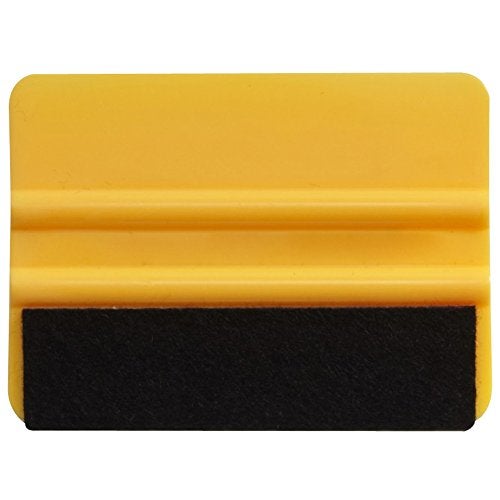 BLARYETI Felt Tipped Squeegee 2PACK. Automotive Squeegee for vyinal roll and Carbon Fiber Vinyl, fibra de carbono, vinal wrap for Cars, vvivid Vinyl. Apply xpel Paint Protection Film & Window Tint. - Image 5