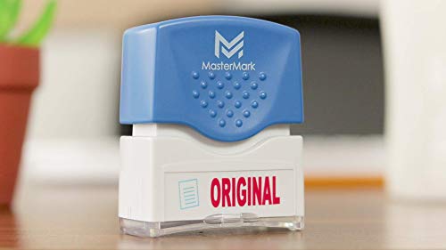 MasterMark Premium 2-Color Pre-Inked Office Stamp (Original) - Image 2