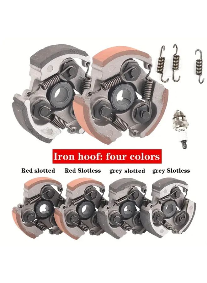 49CC Red Clutch Assembly with Springs for Pocket Bike Mini Moto Dirt Bike ATV - Image 1