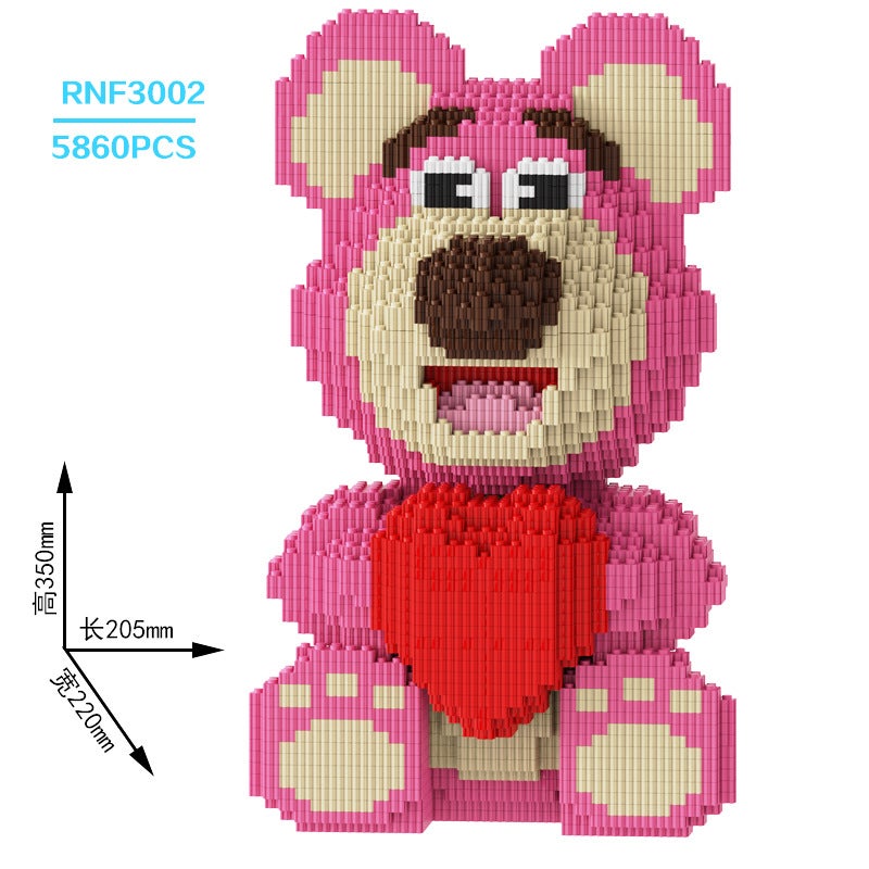 Cls Chaole Sen Super Large Pikachu Small Particle Nezha Children's Building Block Toy Boys and Girls Birthday Gift - Image 1