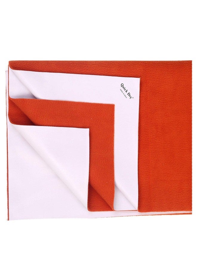 Quick Dry Baby Bed Protector (Small, Toffee) - Image 2