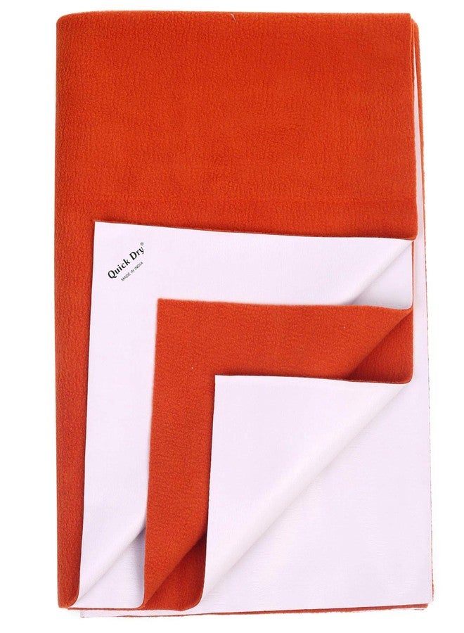 Quick Dry Baby Bed Protector (Small, Toffee) - Image 1