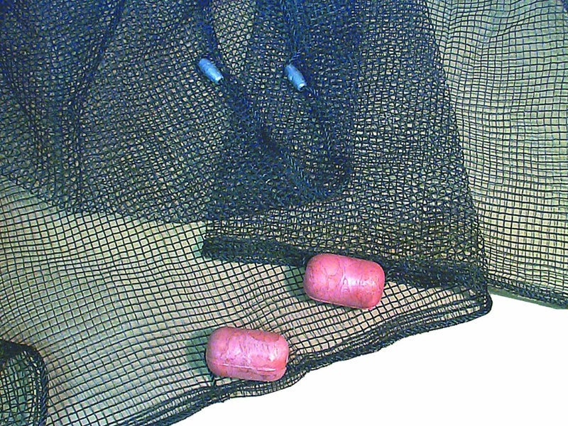 Frabill Minnow Seine Net, 4 X 4-Feet, Camo Black - Image 1