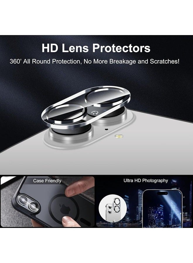 JAJEEK 2 PACK iPhone 16 Pro Screen Protector + 2 PACK Camera Lens Protector | Ultra 9H+ Tempered Glass | Full Coverage Screen & Camera Protection | Scratch-Resistant, High Definition Clarity - Image 5