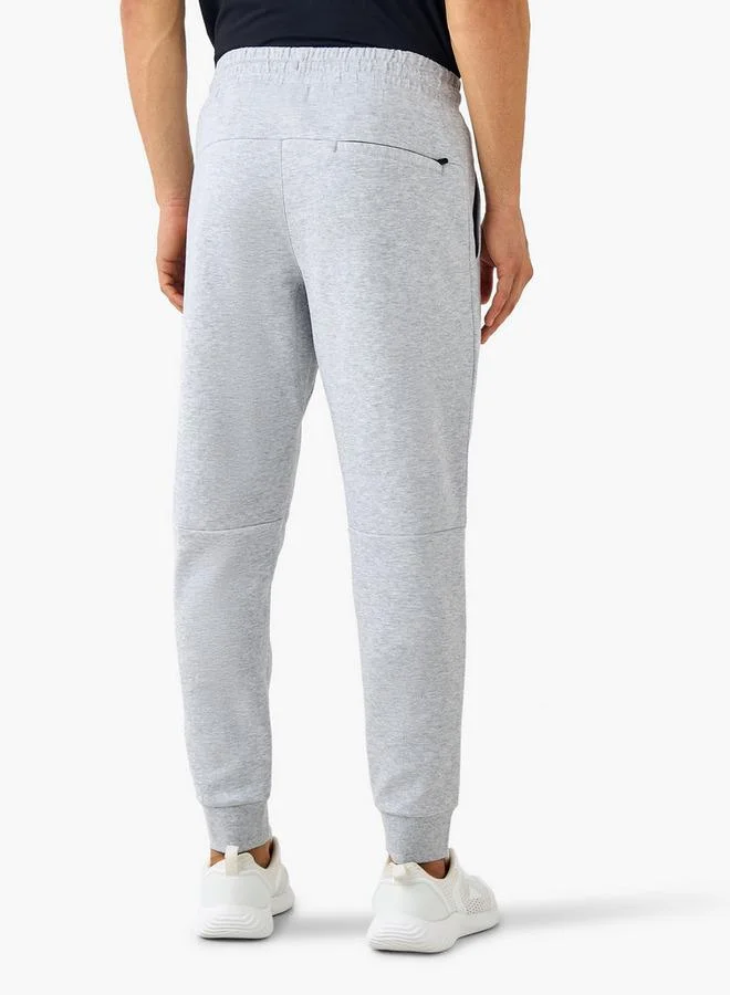 Splash Active  Regular Fit Panelled Joggers with Pockets for Men | Best Price UAE