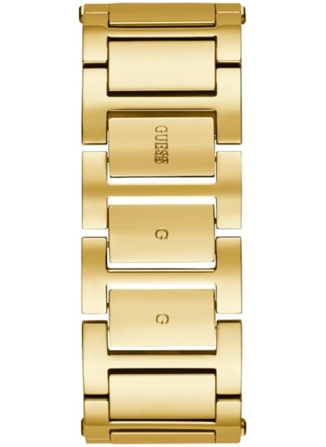 GUESS GUESS Women's 22mm Watch - Gold Tone Bracelet Champagne Dial Gold Tone Case  - Image 3