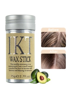 IKT Hair Wax Stick Strong and Long-Lasting Hold Non-Greasy Styling Wax for Flyaways Edge Frizz Hair Suitable for Unisex  - Image 1