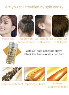 IKT Hair Wax Stick Strong and Long-Lasting Hold Non-Greasy Styling Wax for Flyaways Edge Frizz Hair Suitable for Unisex  - Image 3