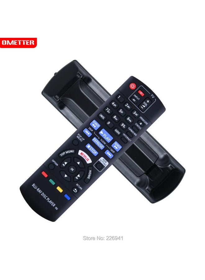 OMETTER - N2QAYB001147 Replaced Remote fit for Panasonic Blu-ray Disc Player DMP-UB300 UB310 UB314 UB390 UB400 UB404 UB820 UB824 DP-UB420 - Image 1
