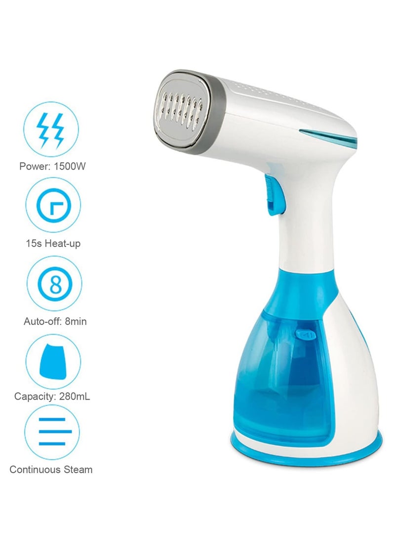 Generic 1500W Handheld Garment Steamer 280mL Portable Fabric Steamer 15 Second Fast Heat Up Wrinkle Remover  - Image 2