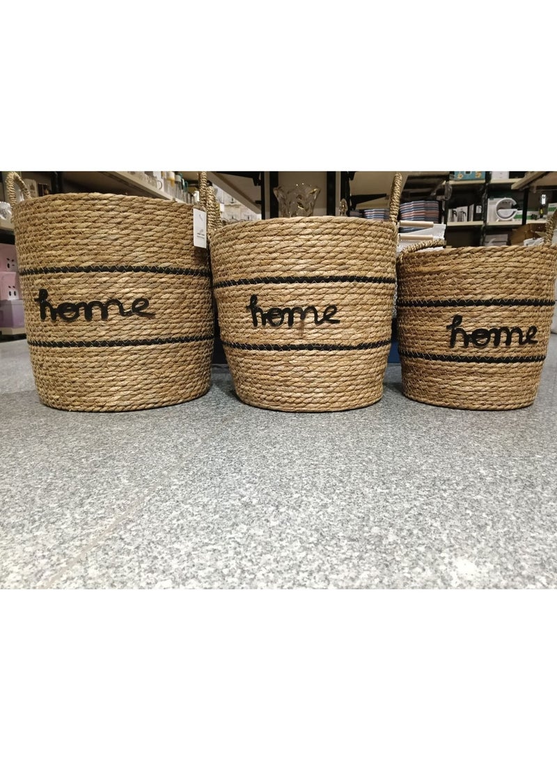3-in-1 basket set, various sizes