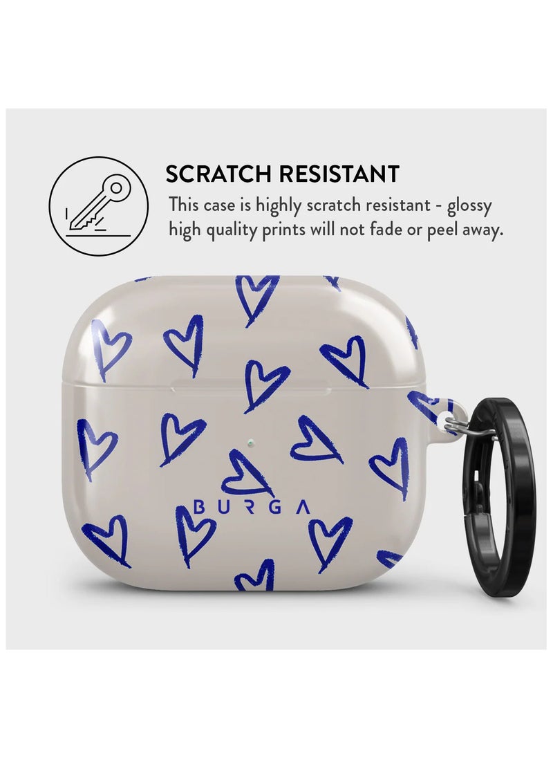 BURGA BURGA Airpods 3 Charging Case: Love me Right Elegant Hard Plastic Wireless Charger Case Cover  - Image 3