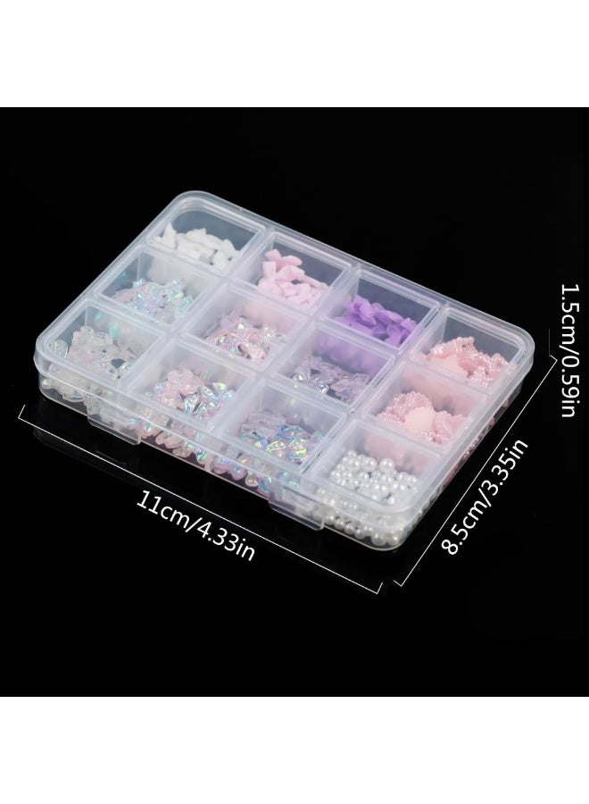 KHAJUL 1 Set Butterfly Nail Art Decorations Kit Colorful Resin Designs Easy Apply for DIY Nail Enthusiasts and Professionals - Image 3