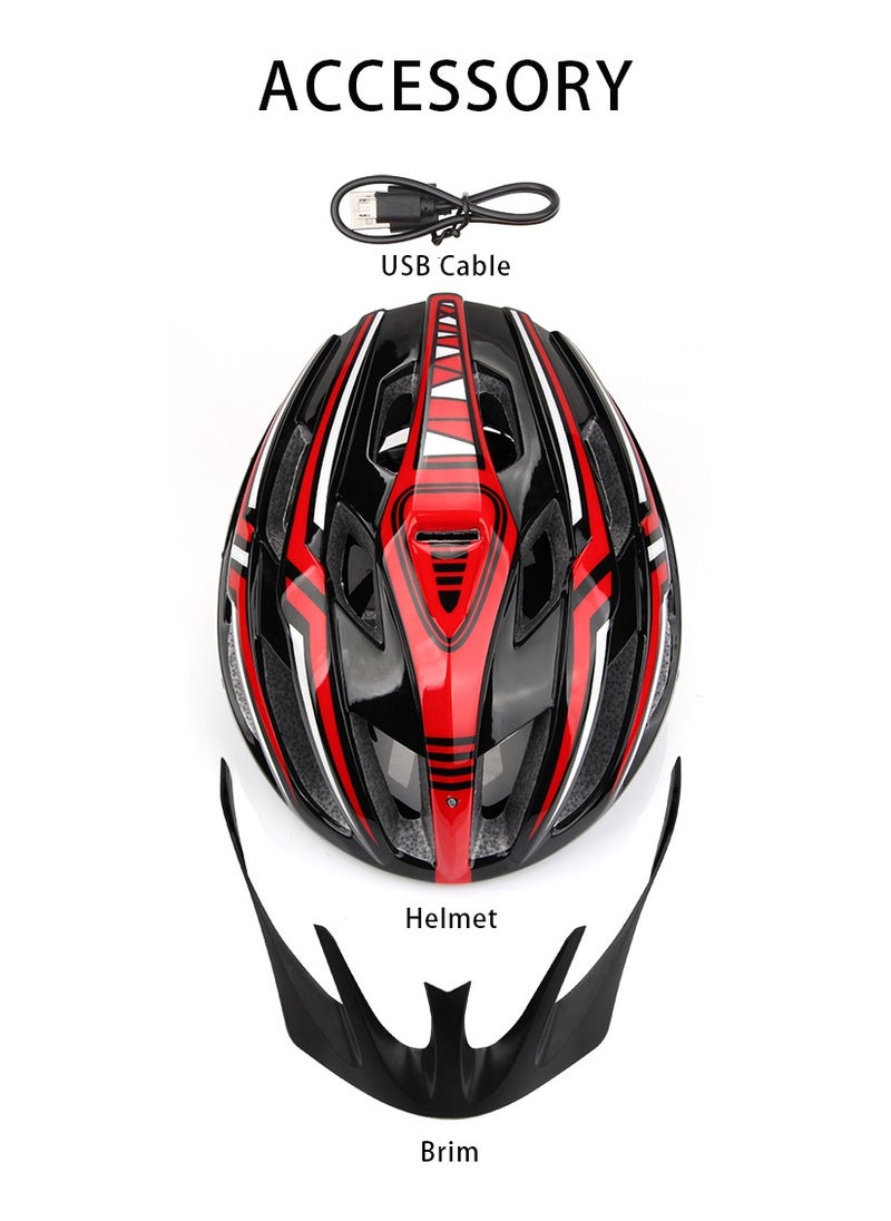 GUB Helmet A2 with back light USB charger light weight  - Image 4
