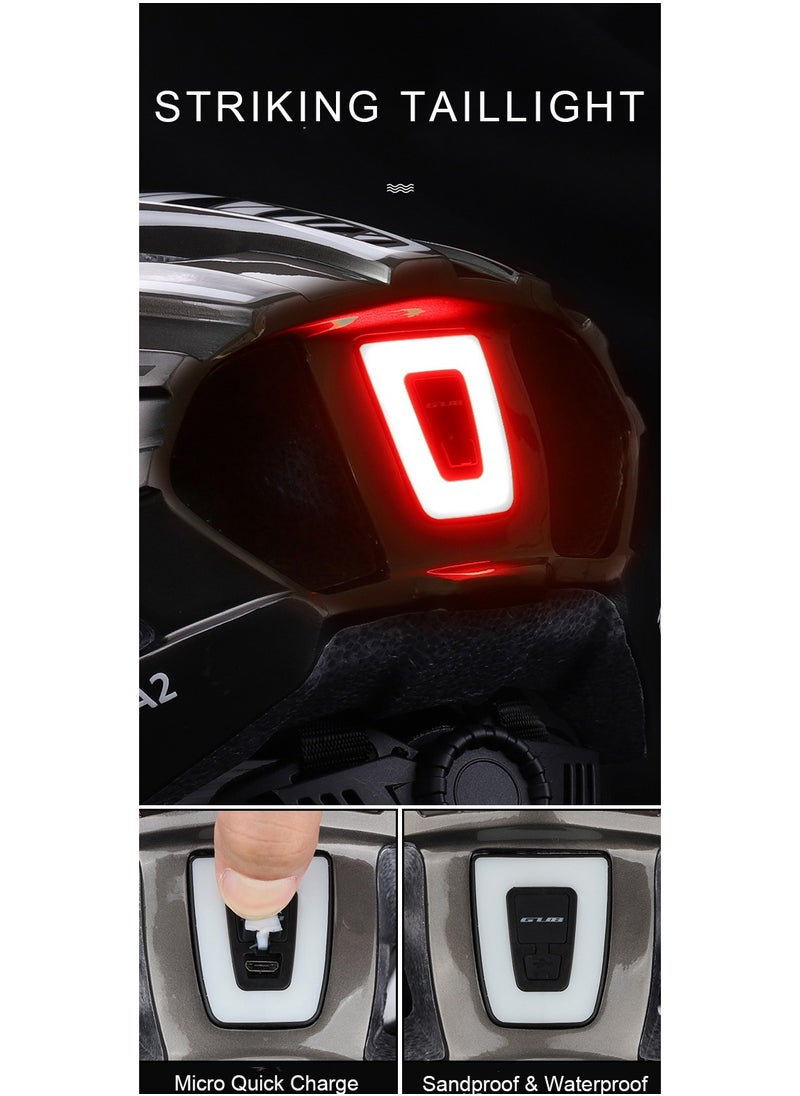 GUB Helmet A2 with back light USB charger light weight  - Image 5