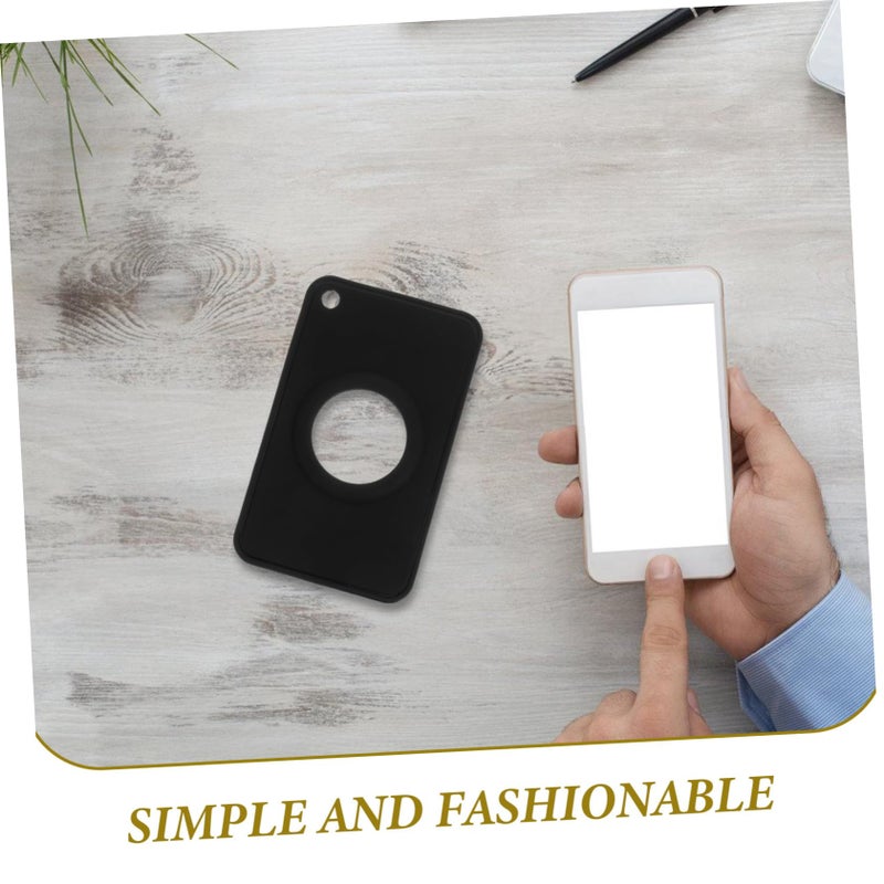 Black Protective Cover Sleeve For Wallet Tracker Holder Minimalist Travel Everyday Use - Image 4