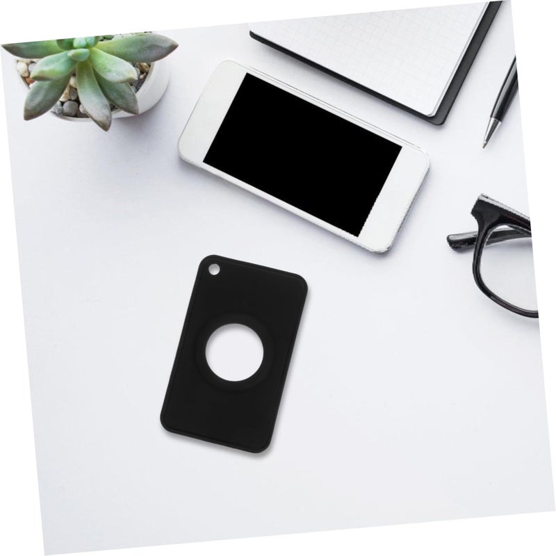 Black Protective Cover Sleeve For Wallet Tracker Holder Minimalist Travel Everyday Use - Image 5