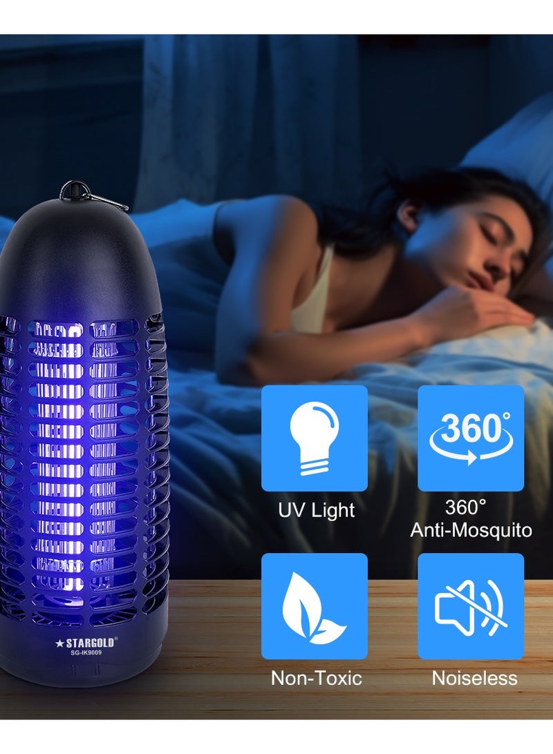 Stargold Insects Killer UV Light Mosquito Killer 6W Non-Toxic For Restaurant, Office, Kitchen, Bedroom-Black - Image 5