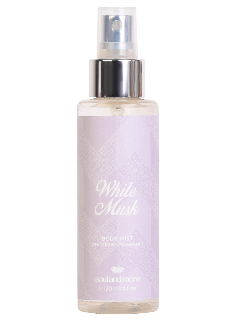 white musk body mist 120ml