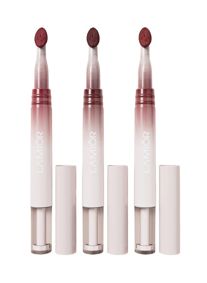 LAMIOR Hydrating Lip Gloss Stain - Combo of 3 | 2-in-1 Ultra Glossy Shine & Long-Lasting Lip Tint | Peptide & Superfood Infused | Non-Sticky, Lightweight, High Pigment, Vegan & Cruelty Free - Image 1