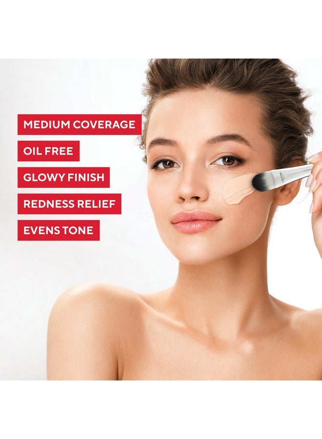 Mirabella Skin Tint Creme Liquid Foundation Makeup, Oil-Free Mineral Foundation For Medium Coverage - W/Hyaluronic Acid, Squalane, & Allantoin For All Skin Types - Iin Neutral - Image 3