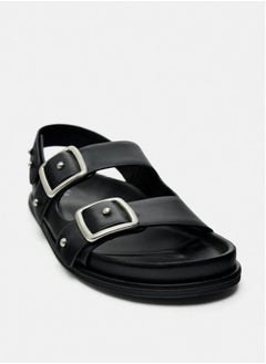 Zara Studded leather sandals  - Image 3