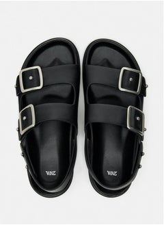 Zara Studded leather sandals  - Image 5