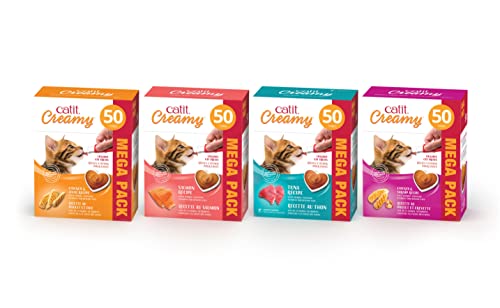 Catit Creamy Lickable Cat Treat, Healthy Cat Treat, Tuna, 50 Pack - Image 5