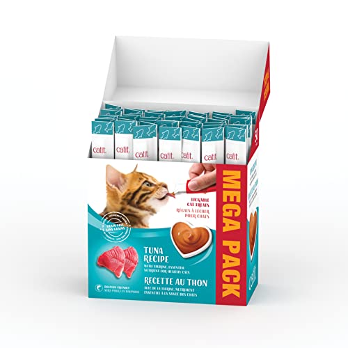 Catit Creamy Lickable Cat Treat, Healthy Cat Treat, Tuna, 50 Pack - Image 2