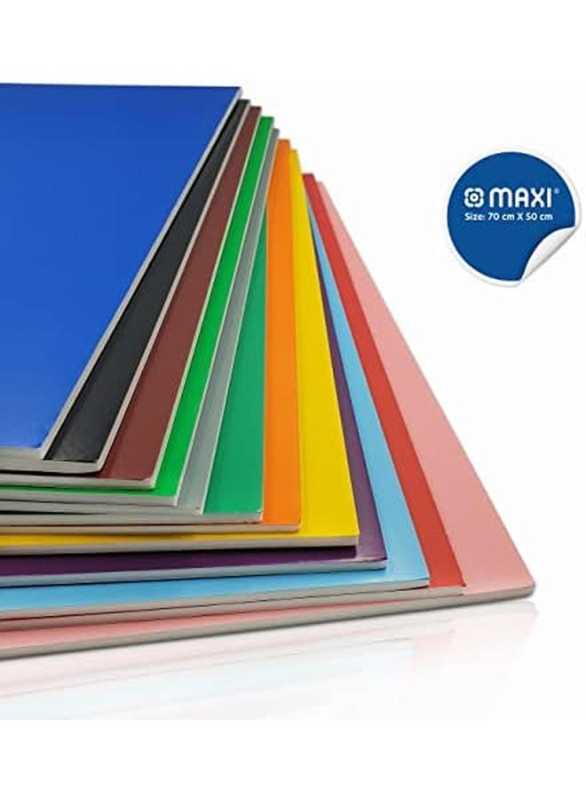 ماكسي لوح فوم مقاس 70X50 باللون الأخضر مناسب للعروض التقديمية والمكاتب المدرسية والمشاريع الفنية - Image 3