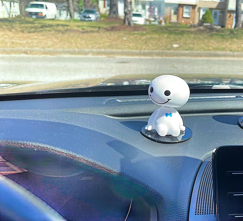 BLUTOKS Polished safe edge lovemmm Car Decoration Ornaments Auto Interior Decorations Big Doll Toys Cute Cartoon Doll Toy Bobble Head Toy Various color options - Image 2