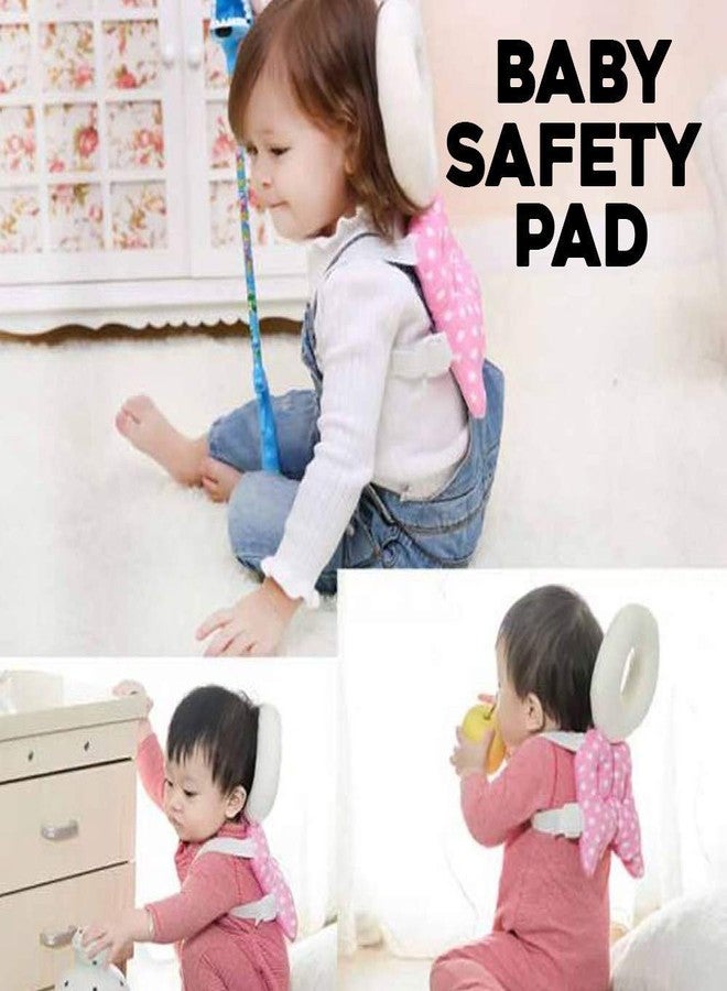 IQS Enterprise Baby Head Protector Pillow | Soft Safety Cushion for Toddlers Learning to Walk | Anti-Fall Infant Head Protection Backpack with Cute Design | Adjustable Baby Head Protector Pillow - Image 3