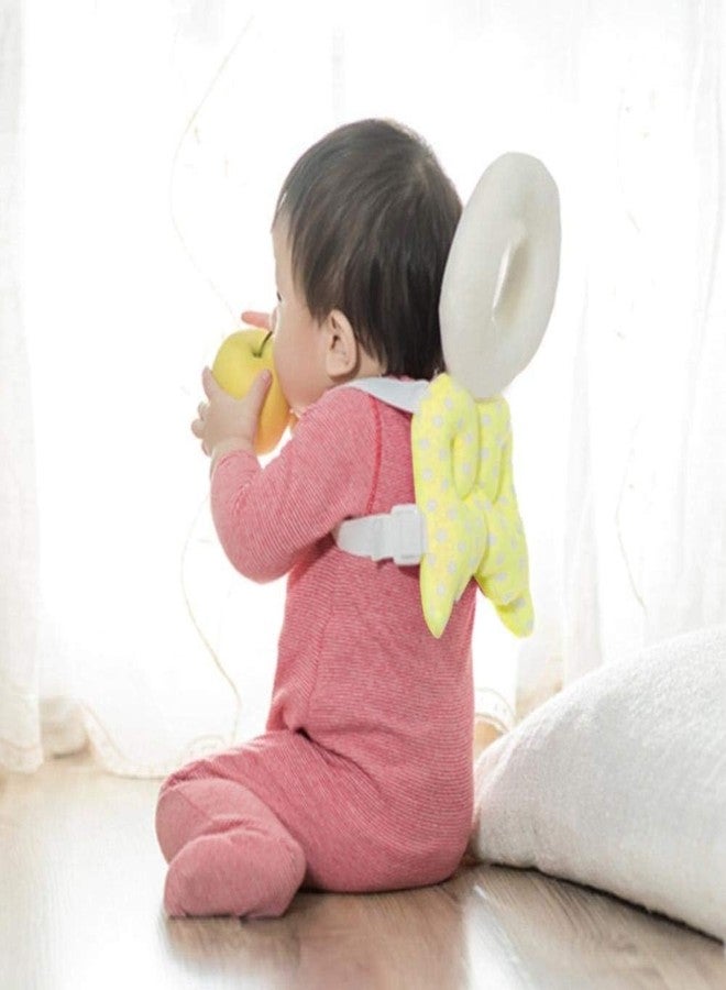 IQS Enterprise Baby Head Protector Pillow | Soft Safety Cushion for Toddlers Learning to Walk | Anti-Fall Infant Head Protection Backpack with Cute Design | Adjustable Baby Head Protector Pillow - Image 5