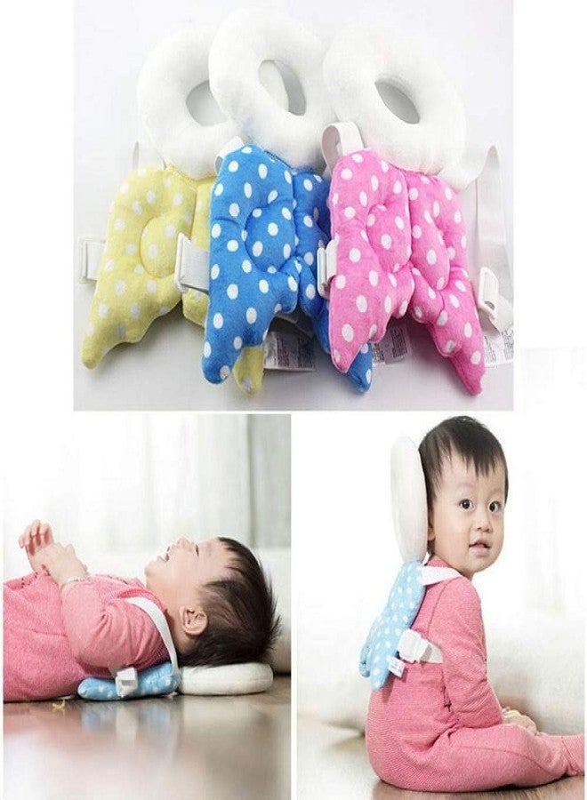 IQS Enterprise Baby Head Protector Pillow | Soft Safety Cushion for Toddlers Learning to Walk | Anti-Fall Infant Head Protection Backpack with Cute Design | Adjustable Baby Head Protector Pillow - Image 4