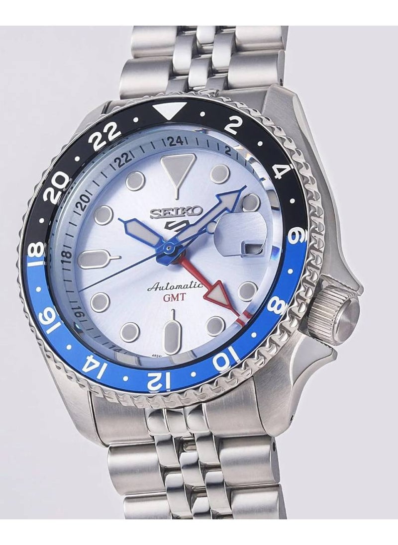 Seiko - GMT Automatic Jubilee Strap Stainless Steel Watch SSK029K1 - Image 1