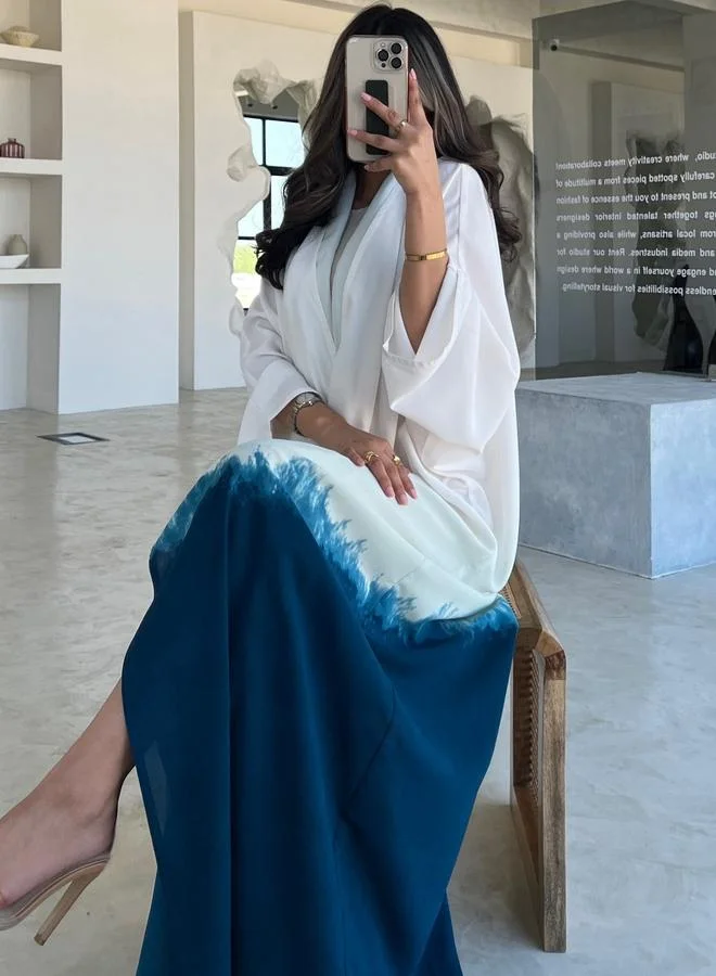Take Two  Tie-Dye Abaya for Women | Best Price UAE