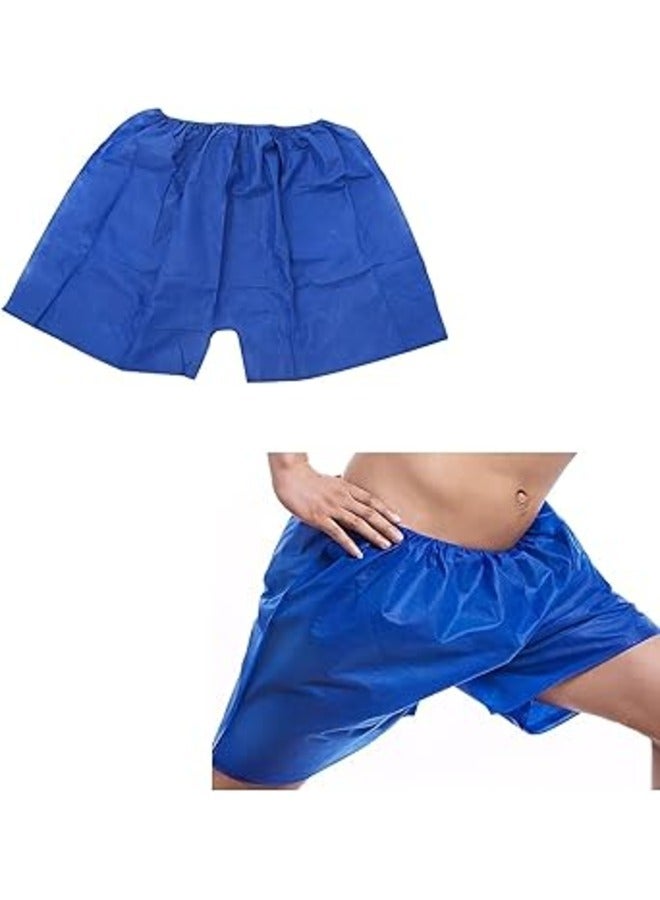 Elite Elite Beauty Non-Woven Disposable Shorts, Blue XL,50 Pieces,  - Image 1