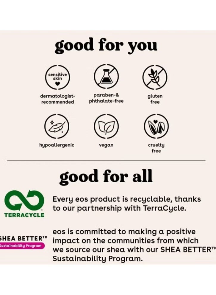 EOS Best 24-Hour Moisturizing Body Lotion, Cashmere Vanilla, 2.5 fl. oz. (74 ml) - Image 3