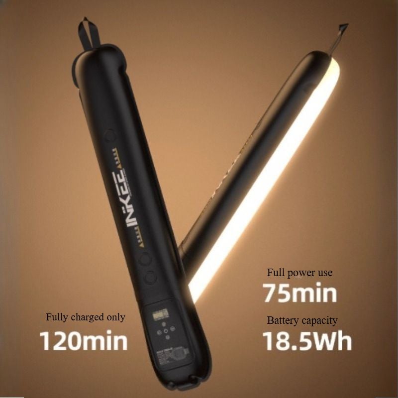 Inkee Gc12 Bi-Color Portable LED Video Light, 12W Inflatable Ball, 2700k-6500k, CRI 95+ Photography Lamp - Image 2