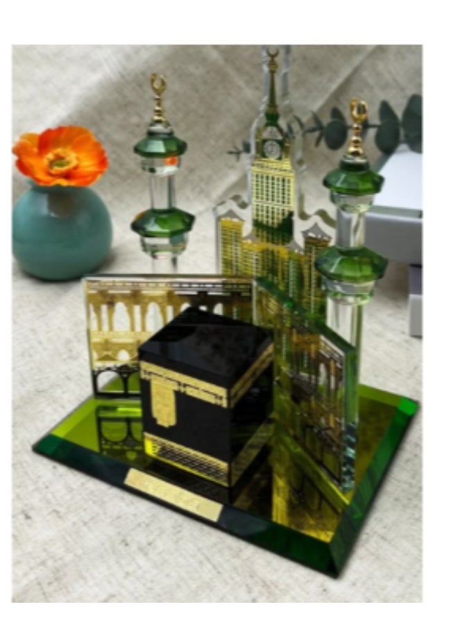 دوها العناصر الإسلامية والحرف اليدوية ، ديكور المنزل والهدايا والهدايا والهدايا التذكارية المعمارية المبسطة - Image 3