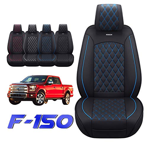 Aierxuan Car Seat Covers Front Set with Waterproof Leather Automotive Vehicle Cushion for Cars SUV Pickup Truck Fit for 2009 to 2025 Ford F150 Carhartt and 2017 to 2025 F250 F350 F450 - Image 1