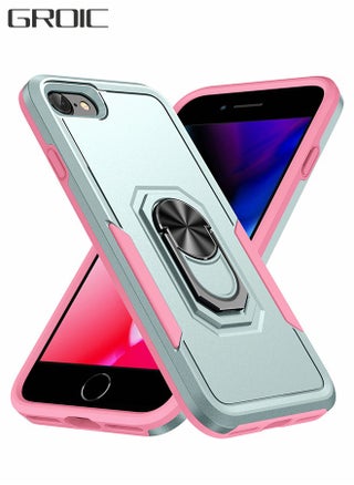light green and pink