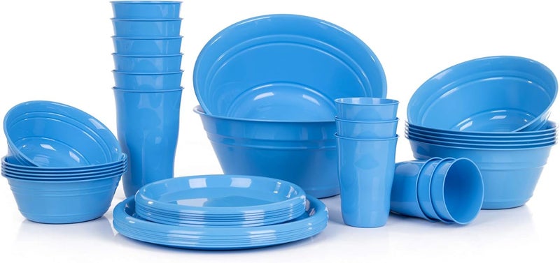 Mintra Office Mintra Home Snack Bowls Party Set  38pc Blue - Image 1