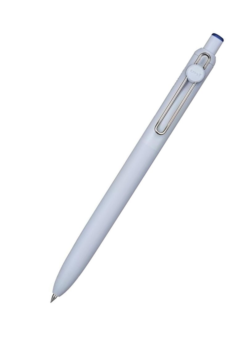 Uniball 4-Piece Zento Retractable Rollerball Pen 0.7mm Tip Blue Ink White Barrel - Image 3