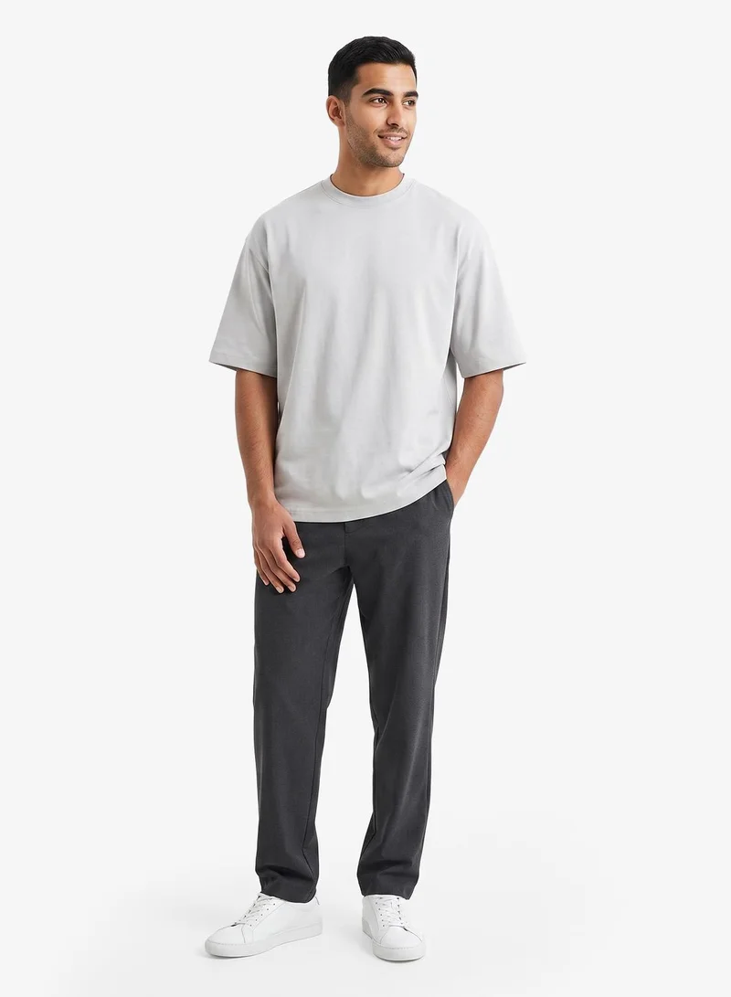 JACK & JONES Bright White RAMEN Back Print crew neck t-shirt for Men | Best Price UAE