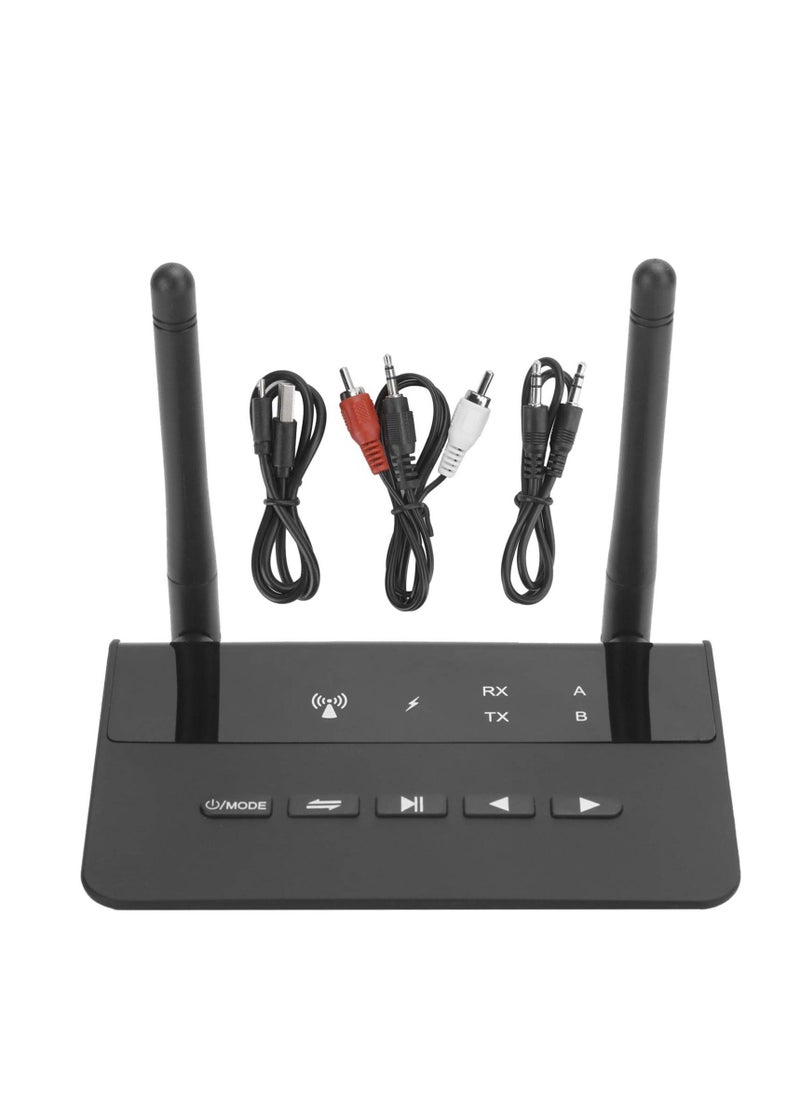Excefore - Bluetooth Receiver, Bluetooth Transmitter Receiver, CSR 2 In 1 Wireless Bluetooth 5.0 Transmitter, Low Latency Audio Adapter, with Long Battery Life - Image 1
